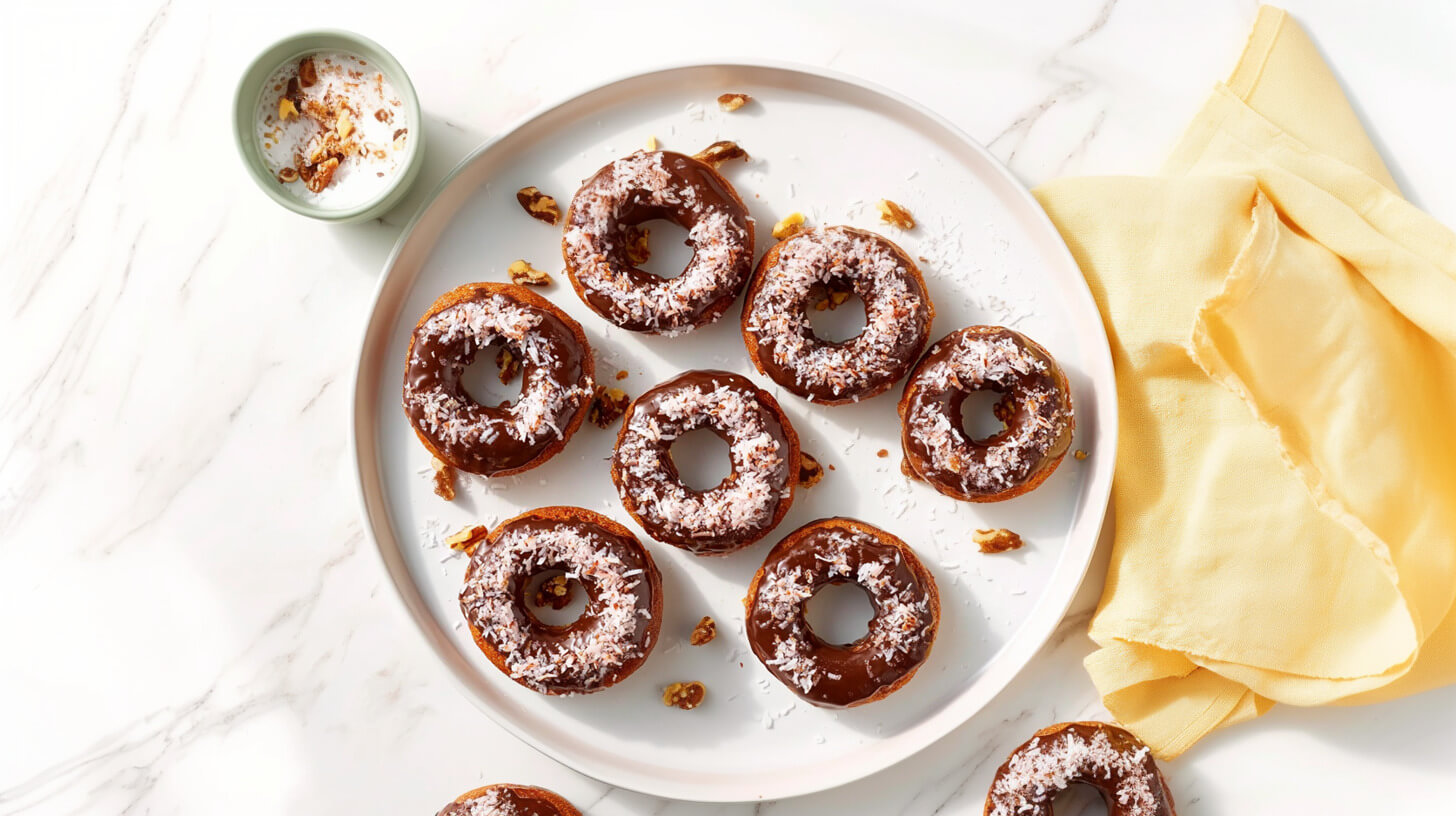 Pieczone pączki