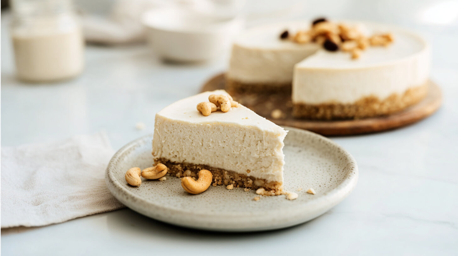 Waniliowy sernik z nerkowców