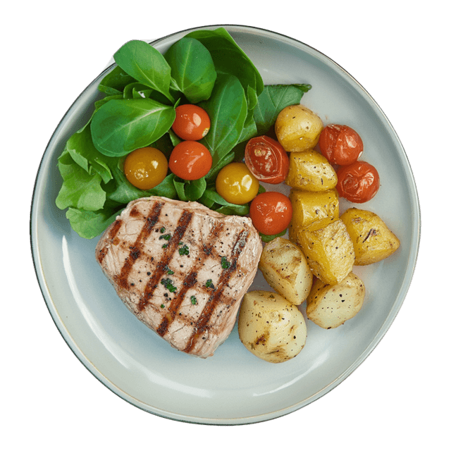 Grillowany stek z tuńczyka
