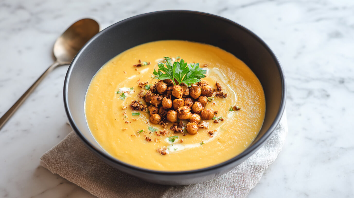 Zupa krem z ciecierzycy