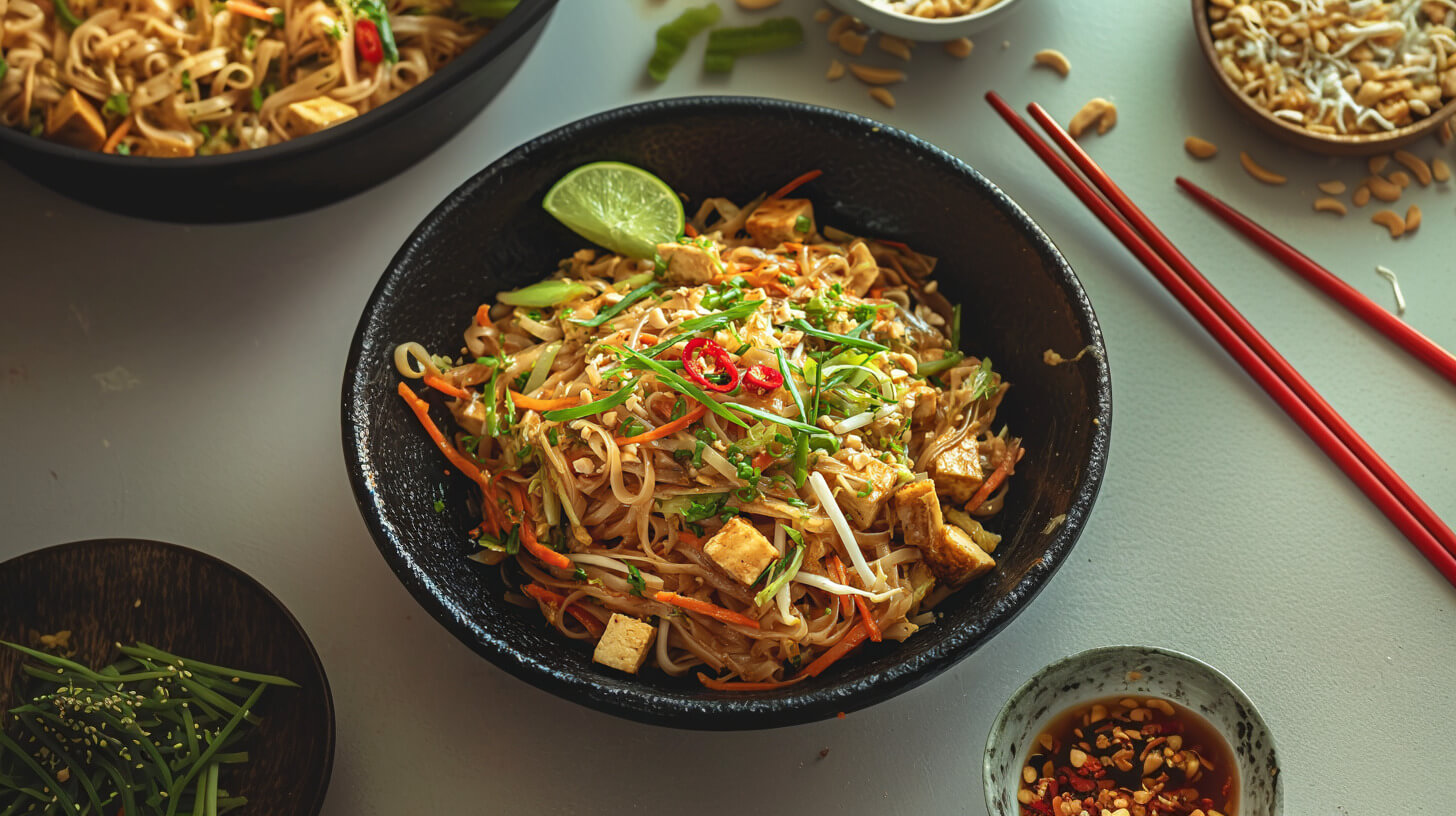 Pad thai z tofu