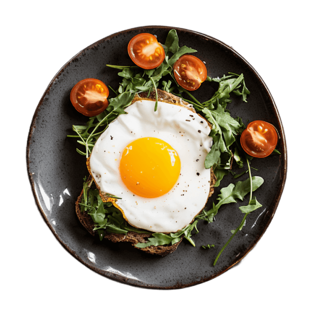 Kanapka z jajkiem sadzonym