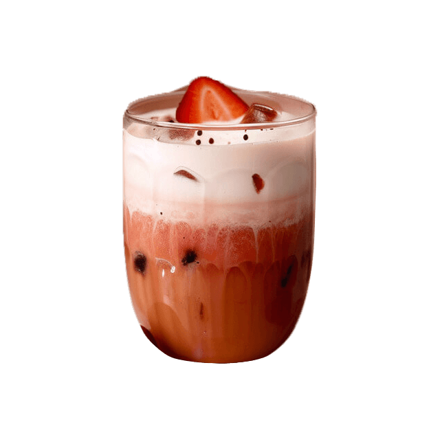 Truskawkowe cold brew