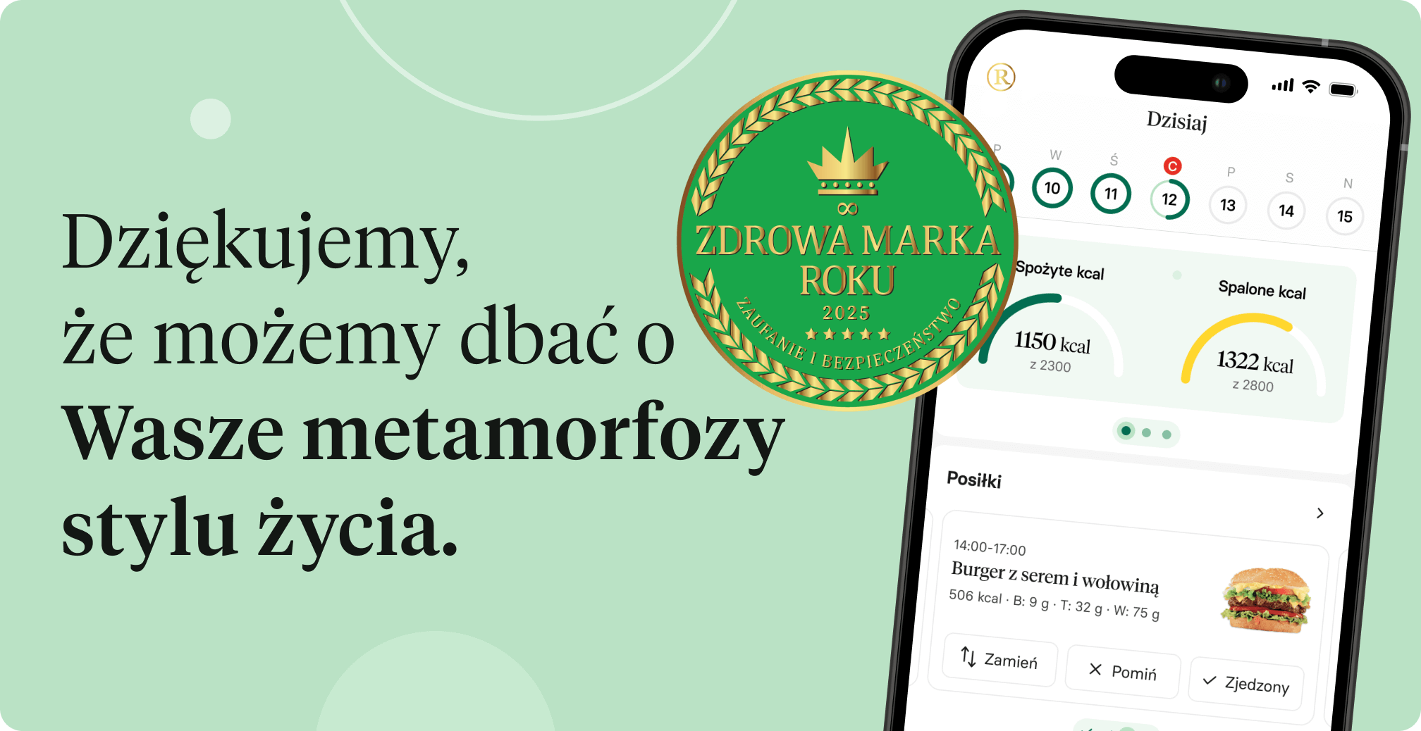 Respo zdrową marką roku 2025.