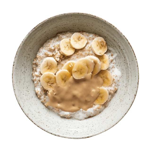 Gryczanka z bananem i tahini