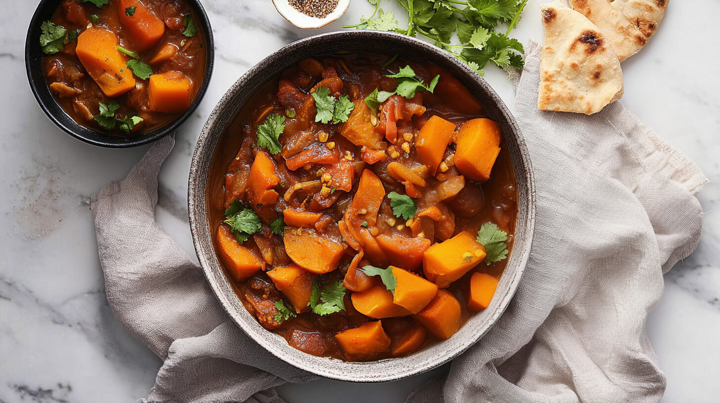 Gulasz węgierski z dynią