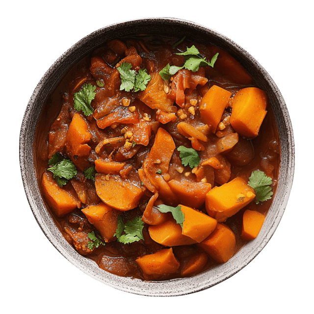 Gulasz węgierski z dynią