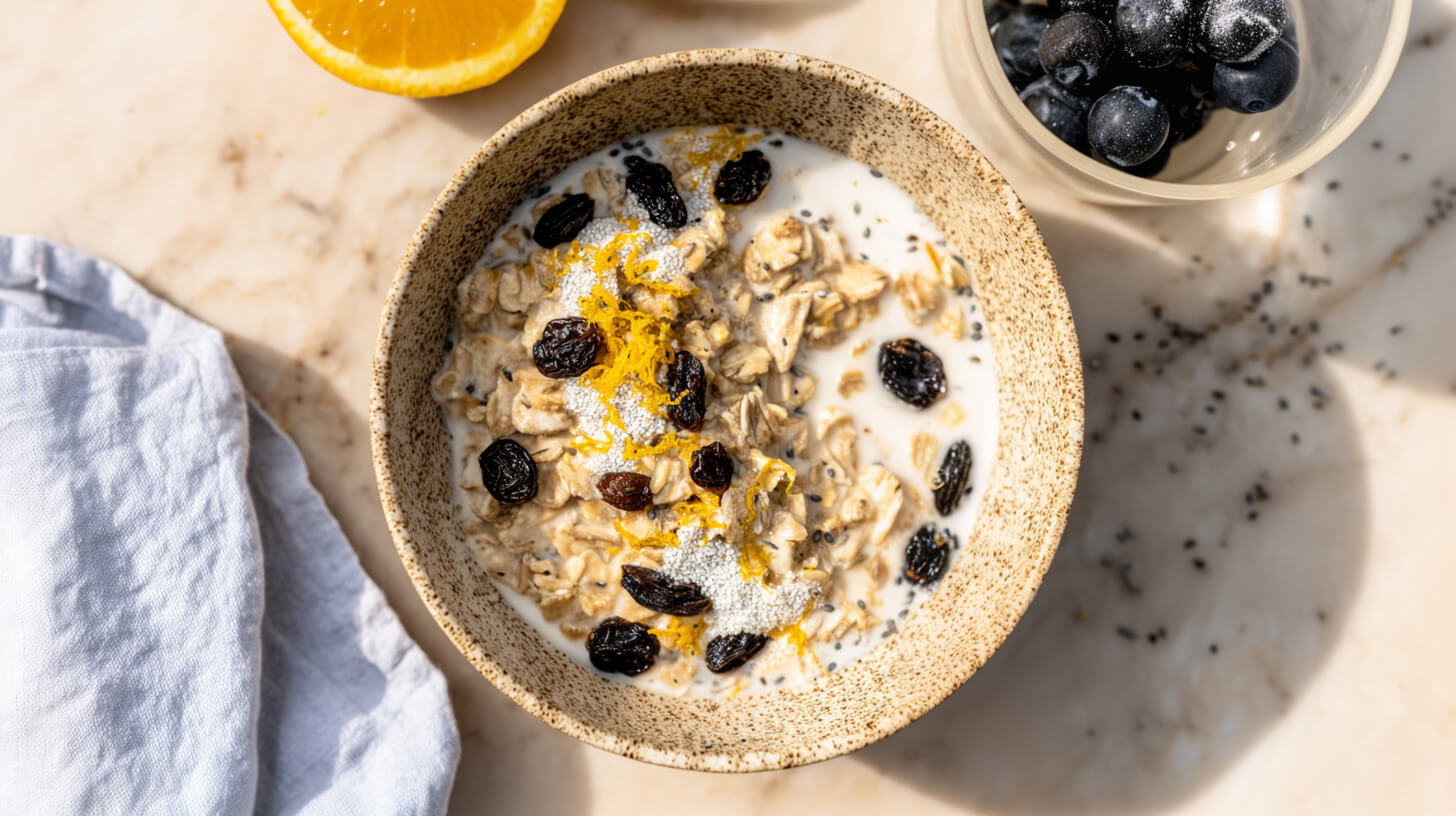 Owsianka świętomarcińska z białym makiem