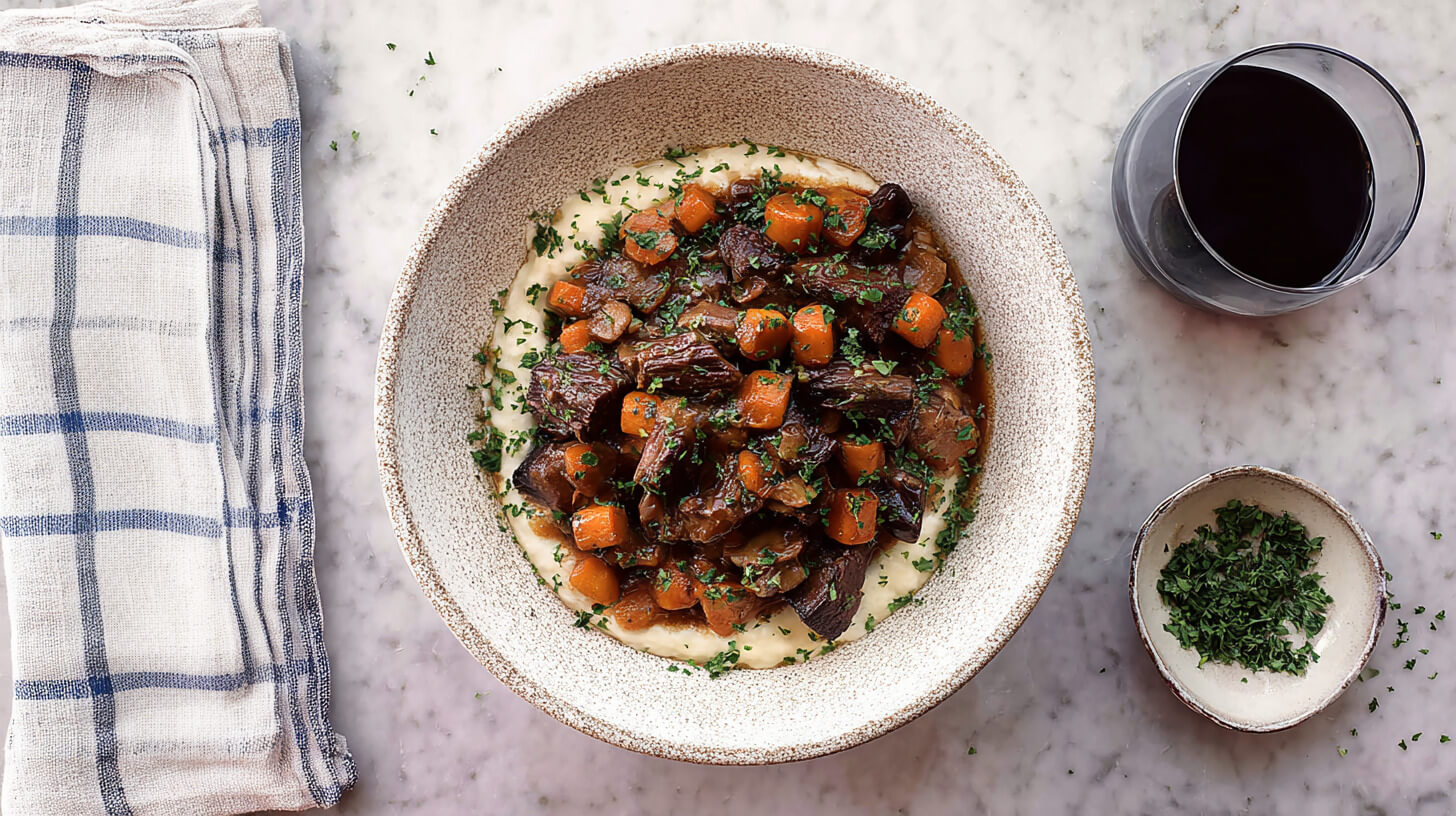 Wołowina po burgundzku